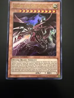 Slifer the Sky Dragon JUMP-EN061 Ultra Rare Limited ED Promo Yugioh - Image 1