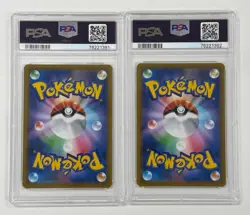 Pokemon Japanese PSA 10 GM Card Pikachu Eevee Corocoro Comic Ver. 2 Card Set - Image 2