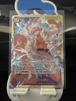 Monkey D Luffy OP05-119 SEC ONE PIECE Card Game OP-05 English TCG - Image 1