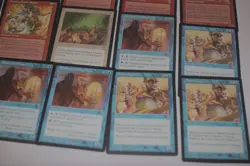 MTG 15x mirage red blue dream fighter magic card lot MP - Image 3