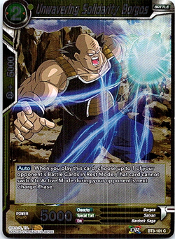 Unwavering Solidarity Borgos BT3-101 C Foil Dragon Ball Super Card - Image 1