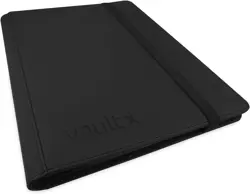 Vault X Premium Trading Card Binder 9 Pocket 360 Cards Water Resistant Black - Image 3