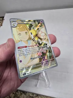 Pokemon Card TCG 2025 Lillie's Ribombee 164/159 Sv09: Journey Together Holo NM - Image 2