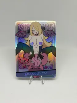 Pokemon Anime Waifu ACG DIY Trainer Art Card - Image 1