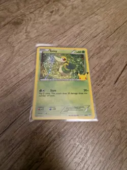 Pokemon Card Snivy 5/25 McDonalds 25th Anniversary Holo Near Mint - Image 1