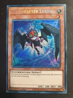 Yu-Gi-Oh! RA03-DE003 Sagenhafter Lurrie Secret Rare NM 1st - Image 1
