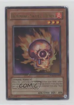 Burning Skull Head YuGiOh Wheelie Breakers Promo #WB01-EN003 2009 - Image 1