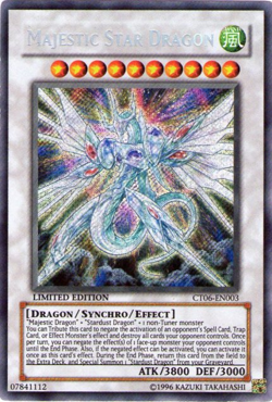 Majestic Star Dragon - CT06-EN003 - Secret Rare Limited Edition Near Mint Yugioh - Image 1