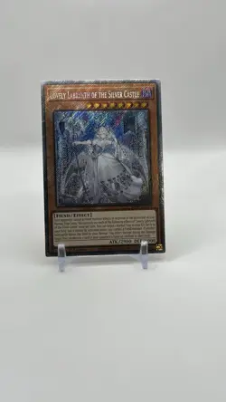 YuGiOh LOVELY LABYRINTH OF THE SILVER CASTLE Platinum Secret Rare RA04-EN295 - Image 1
