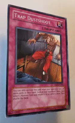Yu-Gi-Oh! Trap Dustshoot DB2-EN246 Dark Beginning 2 Near Mint Vintage - Image 2