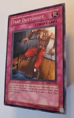 Yu-Gi-Oh! Trap Dustshoot DB2-EN246 Dark Beginning 2 Near Mint Vintage - Image 3