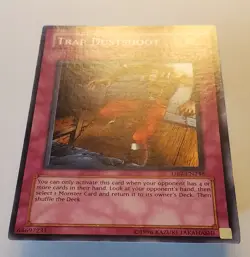 Yu-Gi-Oh! Trap Dustshoot DB2-EN246 Dark Beginning 2 Near Mint Vintage - Image 4