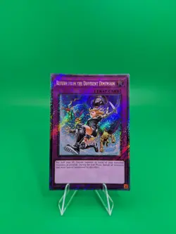 Yu-Gi-Oh! Return From The Different Dimension RA03-EN140 Platinum Secret Rare - Image 2