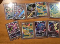 Pokemon Mega Dream 27 Card Lot, GENGAR SAR, Grimm snarl SAR, 8 Ma’s Rares - Image 4