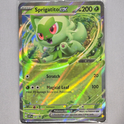 Sprigatito EX 087 Scarlet & Violet Black Star Promo Holo Pokemon Card TCG SEALED - Image 1