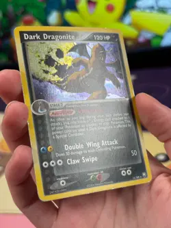 SWIRL! Dark Dragonite 15/109 EX Team Rocket Returns Holo Rare Pokemon Card - Image 5
