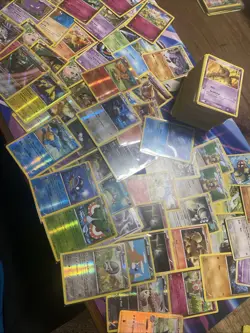 Pokemon Cards Black & White Era-ish Lot Holos And Regular + Empty Flareon Tin - Image 1