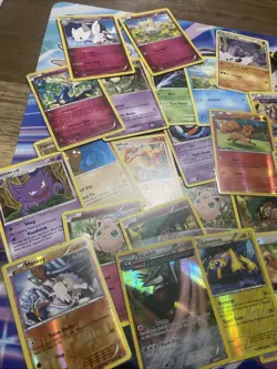 Pokemon Cards Black & White Era-ish Lot Holos And Regular + Empty Flareon Tin - Image 2