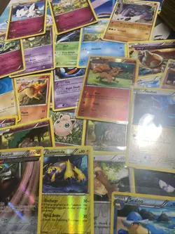 Pokemon Cards Black & White Era-ish Lot Holos And Regular + Empty Flareon Tin - Image 3