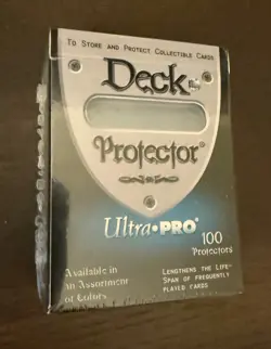 4 Box Lot of Sealed Ultra Pro Clear Deck Protector (Clear)-Free Shipping! - Image 2
