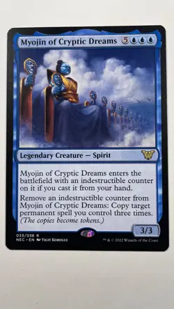 MTG Kamigawa Neon Dynasty Commander Myojin of Cryptic Dreams 033/038 - Image 1
