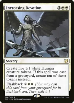 Increasing Devotion Commander 2019 Magic The Gathering NM 066/302 - Image 1