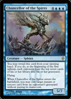 1x Chancellor of the Spires - New Phyrexia - Lightly Played, English - MTG! - Image 1