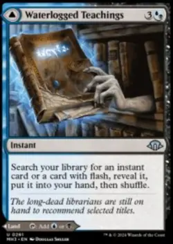 Waterlogged Teachings // Inundated Archive (MH3) 261 MTG Regular - Image 1