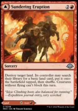 Sundering Eruption // Volcanic Fissure Modern Horizons 3 (MH3) 248 MTG Regular - Image 1