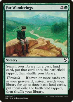 Far Wanderings [Commander 2018] Magic MTG - Image 1