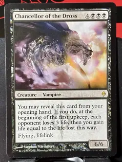 Chancellor of the Dross - Reg - MTG - New Phyrexia - 54/175 - RARE ~ LP - Image 3