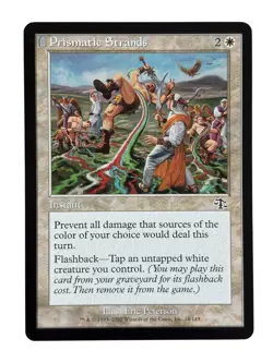Prismatic Strands Judgment Regular MTG Magic the Gathering Vintage Old School - Image 1