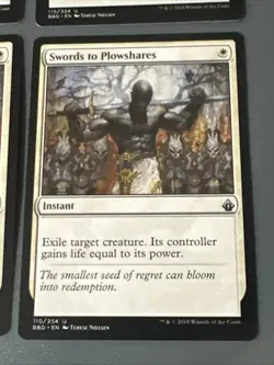 Swords To Plowshares X4 Battlebond NM Condition See Pics Front Back - Image 2
