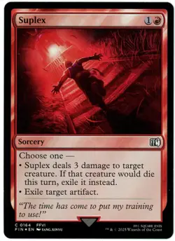 Suplex (Foil) - 0164 - Final Fantasy - MTG - NM/M - Image 1