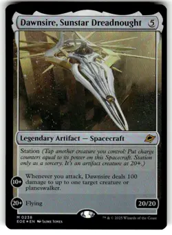 Dawnsire, Sunstar Dreadnought Edge of Eternities Foil MTG - Image 1