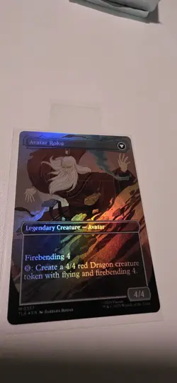 The Legend of Roku - #357 Foil Borderless - Avatar - Mtg - Image 2