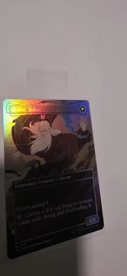 The Legend of Roku - #357 Foil Borderless - Avatar - Mtg - Image 3