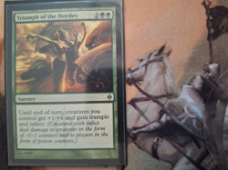 MTG Triumph of the Hordes NM New Phyrexia - Image 1