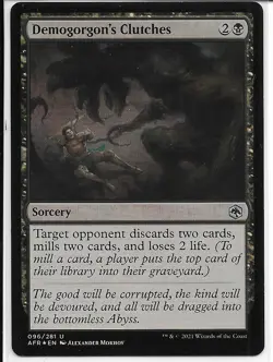 MTG Demogorgon's Clutches Adventures in the Forgotten Realms 96/281 Foil - Image 1