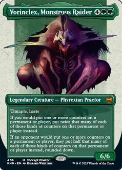 Vorinclex, Monstrous Raider - Concept Praetor - NM - Magic The Gathering - MTG - Image 1
