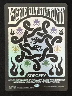 1x MTG Eerie Ultimatum (Foil) - Secret Lair Countdown Kit (SLC) #5 - Magic - Image 1