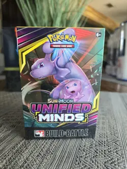 Pokemon Sun & Moon Unified Minds Build & Battle PreRelease Kit Sealed Box Sealed - Image 1