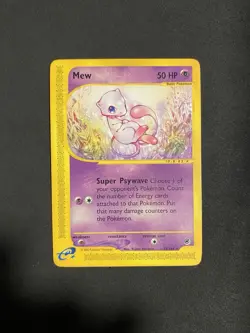 Pokemon TCG Mew Expedition Base Set E Reader Rare 2002 55/165 - Image 1