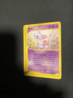 Pokemon TCG Mew Expedition Base Set E Reader Rare 2002 55/165 - Image 2