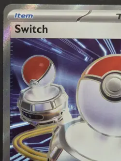 Pokemon TCG: Phantasmal Flames - Switch (123/094) Full Art Trainer Double Rare - Image 2