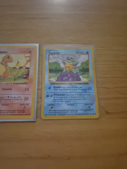 Pokemon Lot - Shadowless Charmander Squirtle And Bulbasaur - Shadowless Base - Image 4