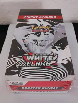 Pokemon TCG White Flare Booster Bundle Display Case, Neu, SEALED - Image 3