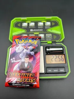 Brand New Pokemon TCG Destined Rivals Heavy! Sealed Booster Pack God PackU! - Image 1