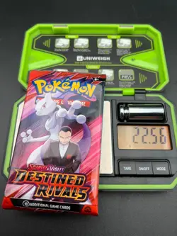 Brand New Pokemon TCG Destined Rivals Heavy! Sealed Booster Pack God PackU! - Image 2