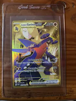 Pokemon TCG Destined Rivals Cynthia's Garchomp EX 241/182 - Image 1